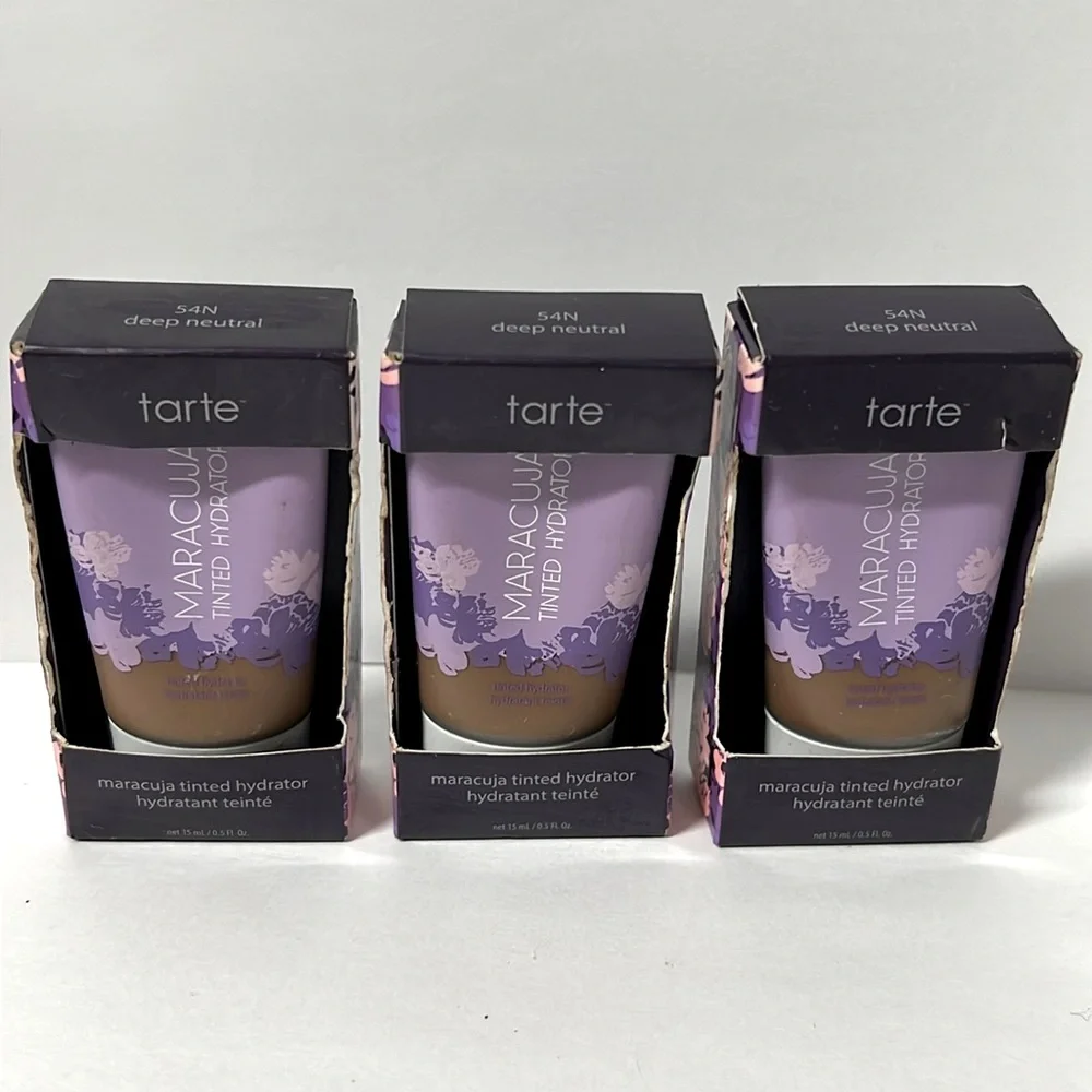 Tarte Tinted Hydrator 54N Deep Neutral (Lot of 3)TS